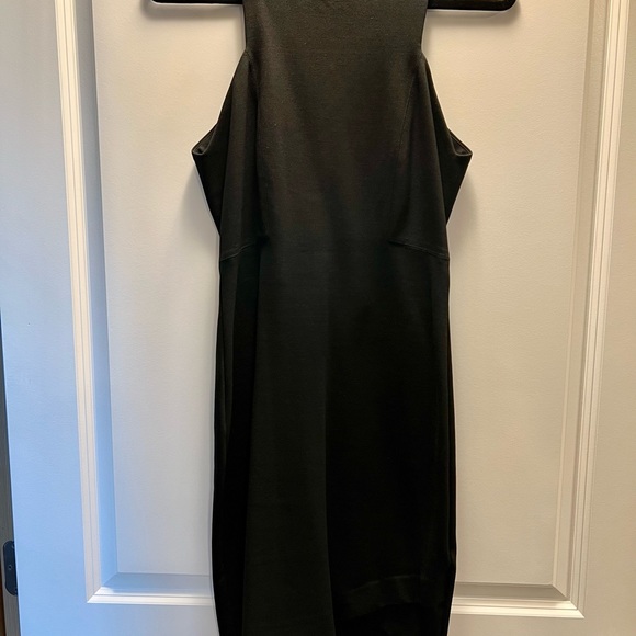 Helmut Lang Sheath Dress w/ Asymmetrical Hem - Picture 4 of 6